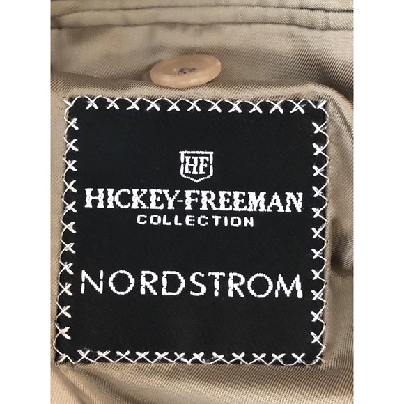 Hickey Freeman Tan Blazer with Blue Accents - Picture 5 of 6